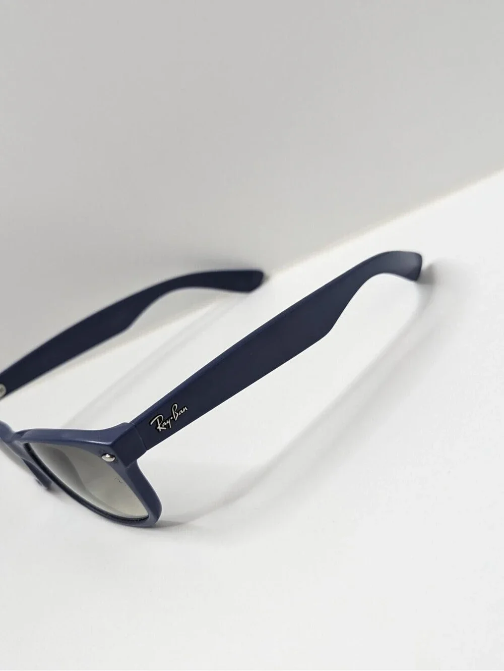 RAY BAN Sunglasses WAYFARER 2132 605371 BLUE/GRAY 55mm Classic Style Retro Cool